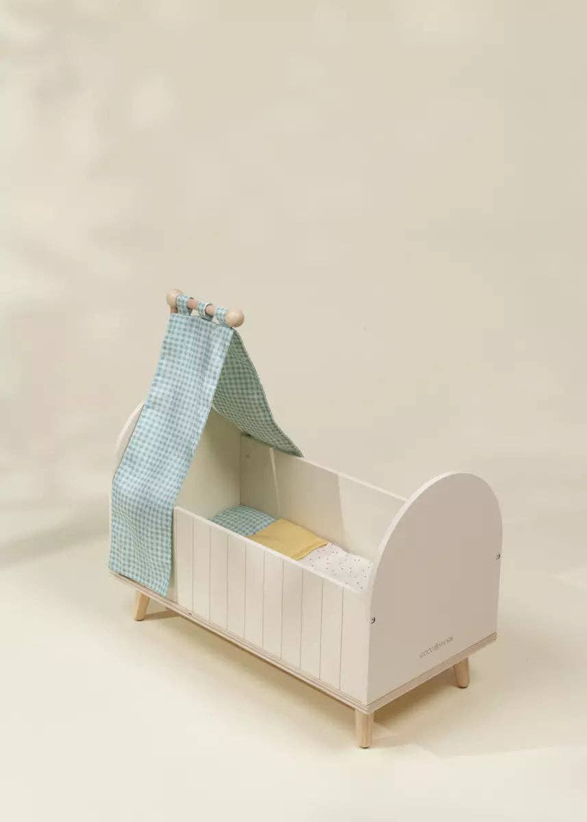 Coco Village - Wooden Dolls’ Crib & Accessories