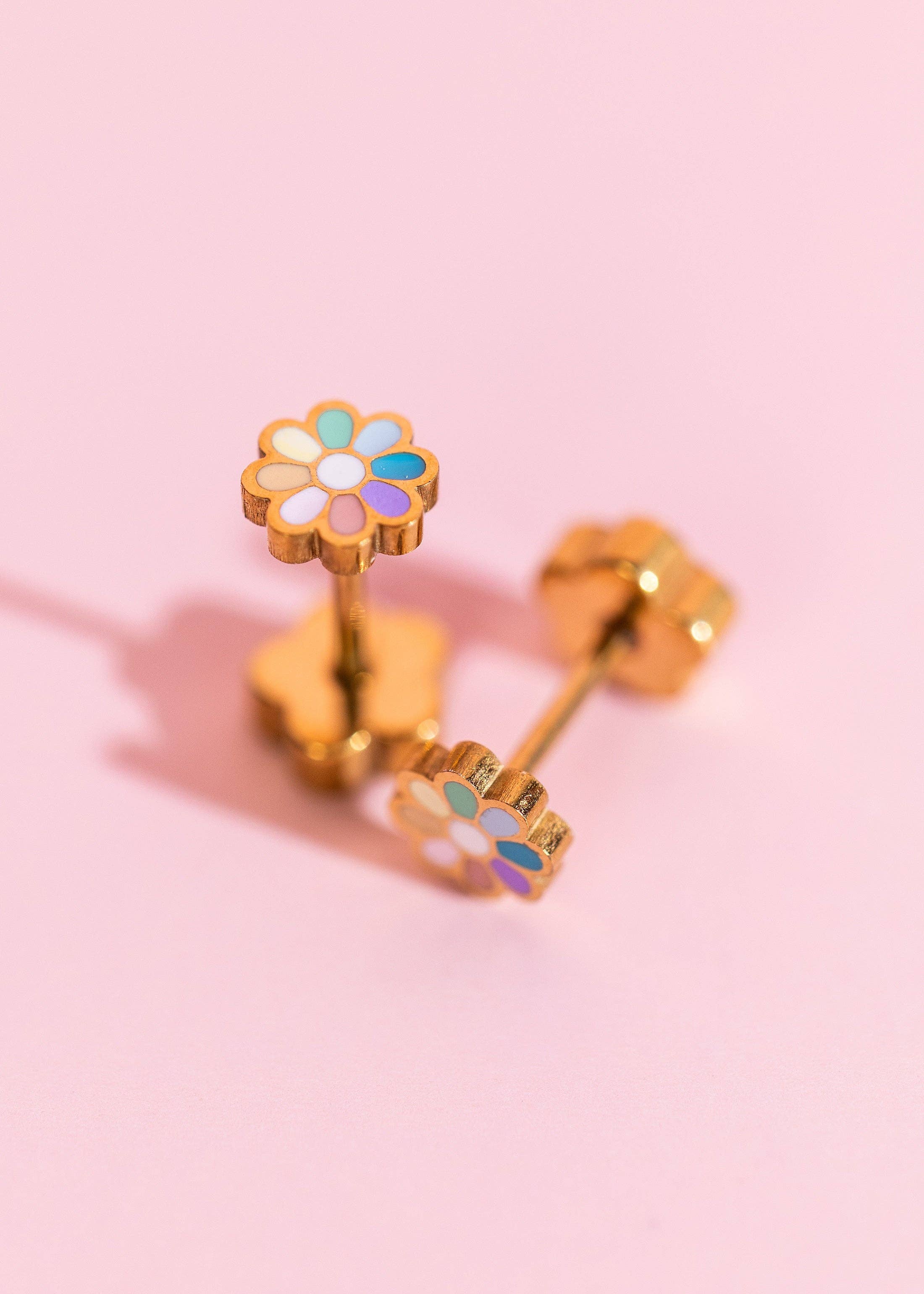 Pierced Co - Tiny Rainbow Daisies