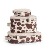 Itzy Ritzy Giddy Up! Cow Print Pack Like a Boss Packing Cubes