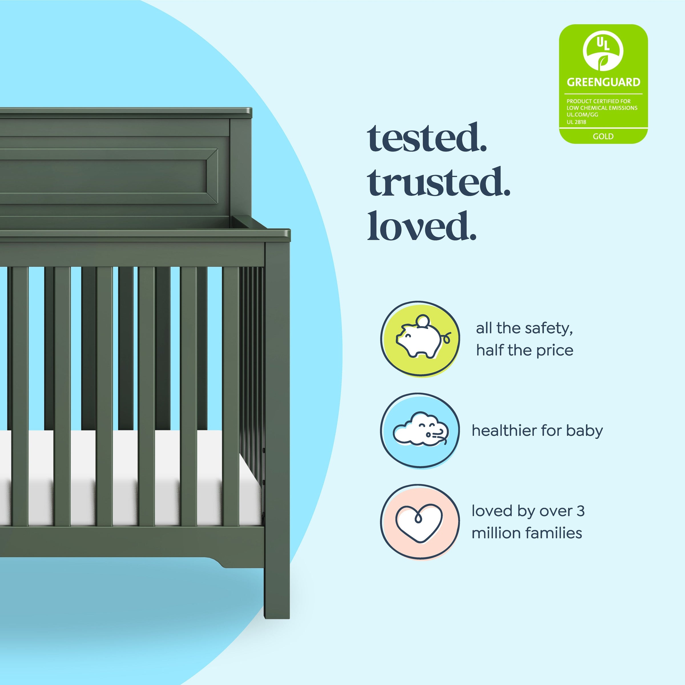 DaVinci Autumn 4-in-1 Convertible Crib