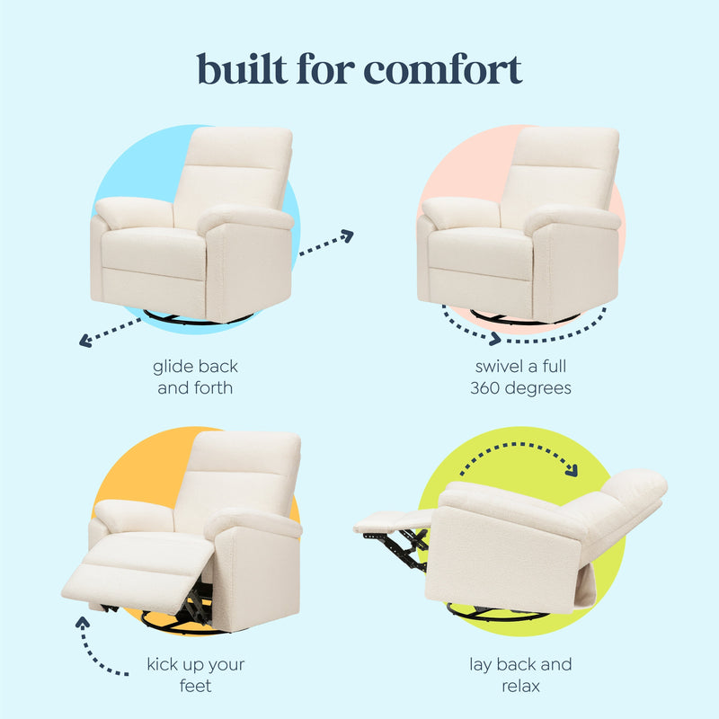 DaVinci Suzy Recliner and Swivel Glider