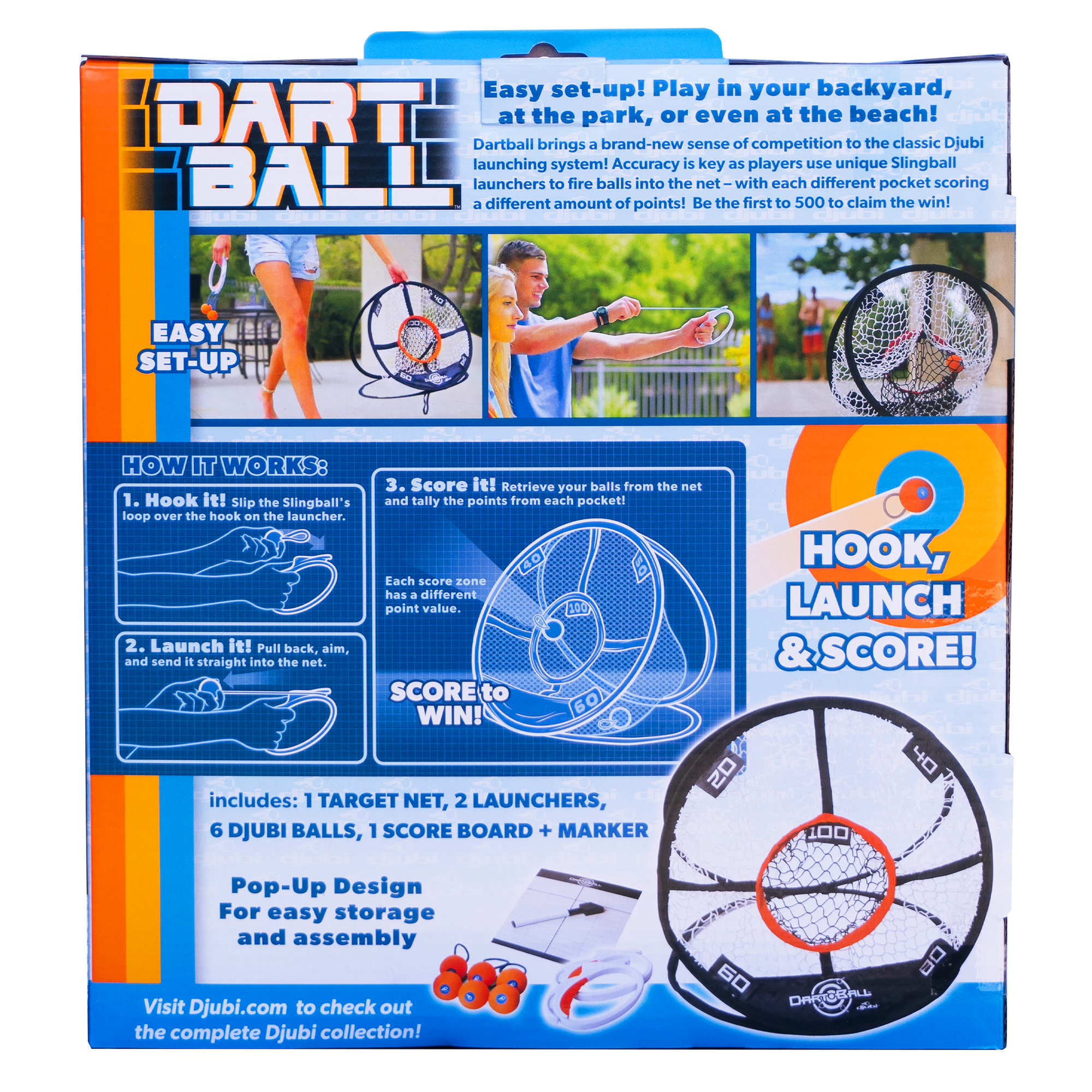 The Good Game Company - Djubi Dartball - Test your accuracy!