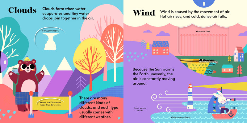 Hands-On Academy: Weather (Interactive Kids Board Book)