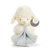 Demdaco Jesus Loves Me Neutral   Mechanical Lamb - 5x8.5in