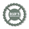 Bella Tunno Dads Doppleganger Happy Teether: Green