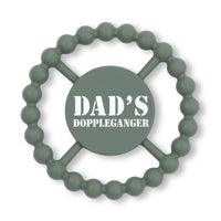 Bella Tunno Dads Doppleganger Happy Teether: Green