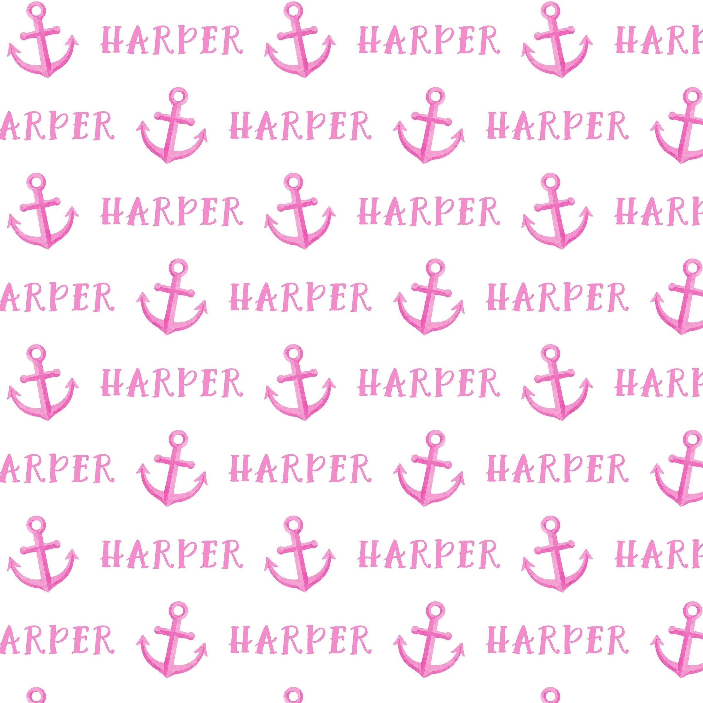 Sugar + Maple Personalized Bib | Anchors