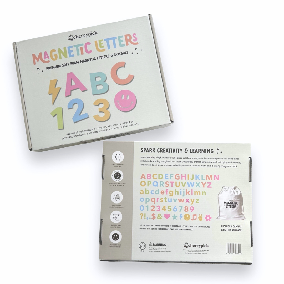 Cherrypick - Soft Foam Magnetic Letters & Symbols 150pc Set