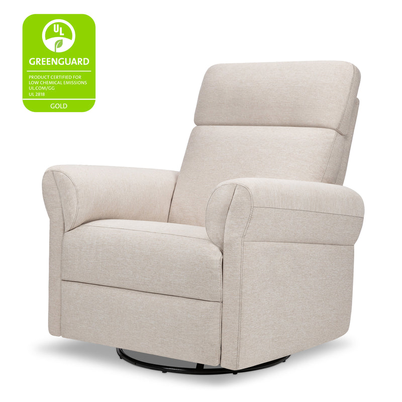 DaVinci Suzy Flex Recliner and Swivel Glider | Adjustable Headrest and Armrests
