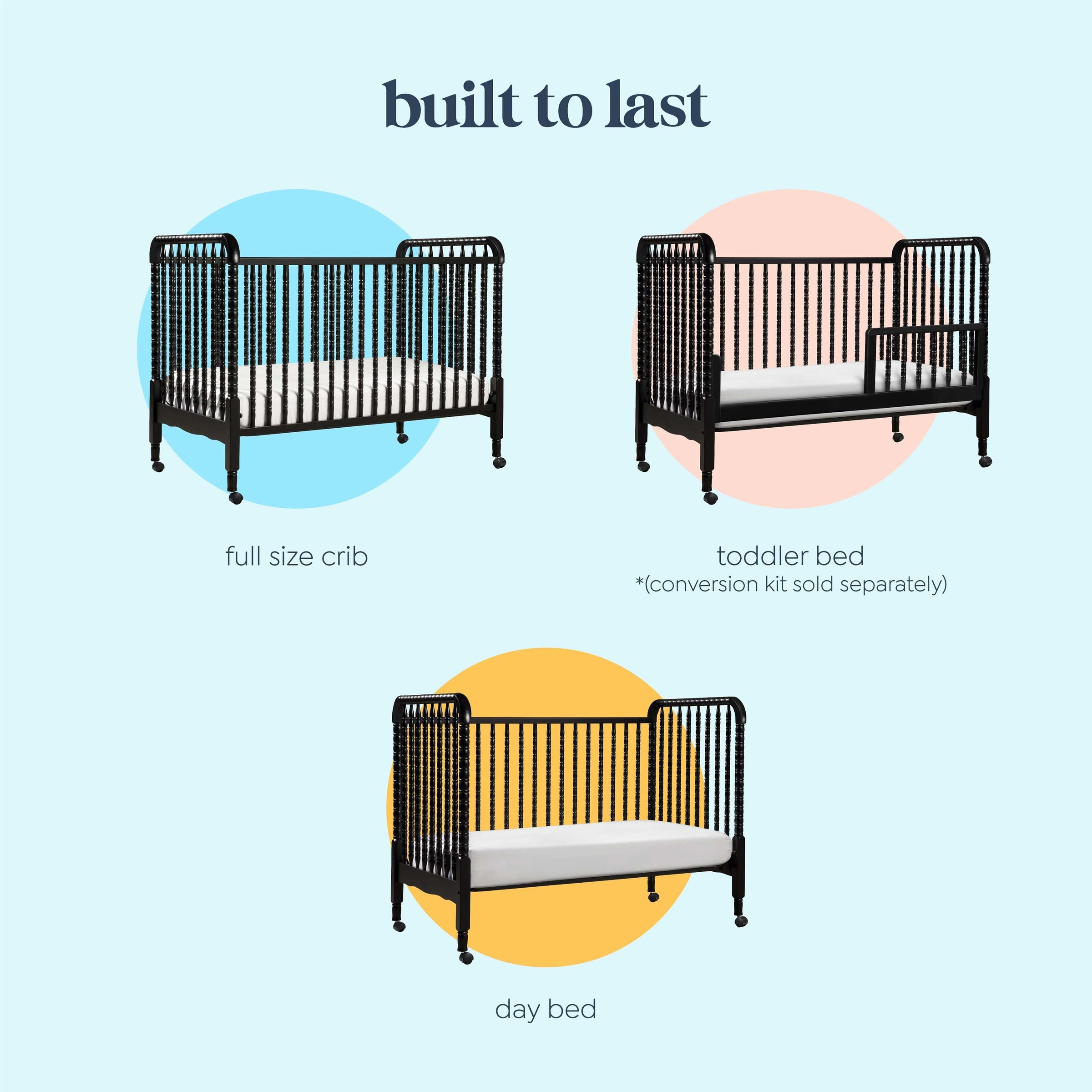 DaVinci Jenny Lind 3-in-1 Convertible Crib