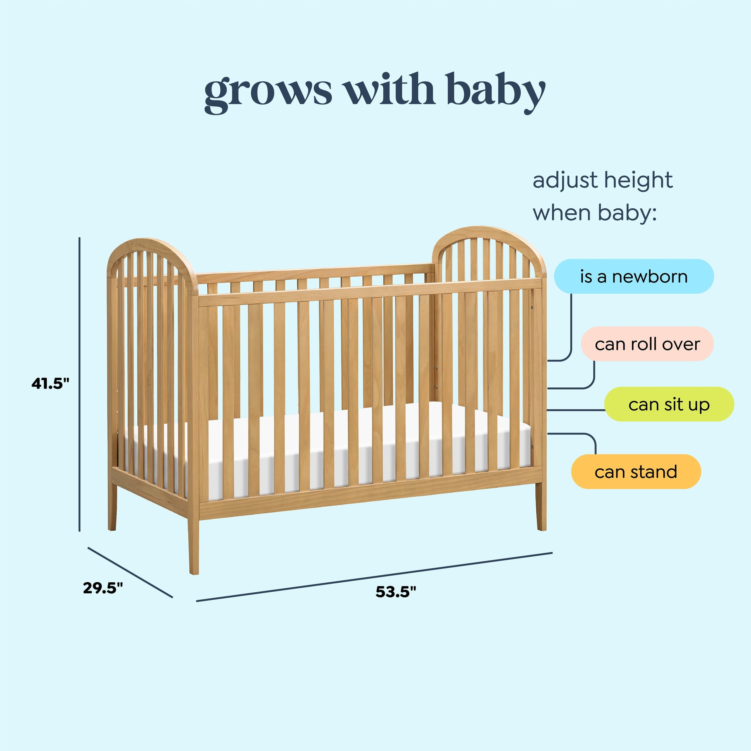 DaVinci Beau 3-in-1 Convertible Crib