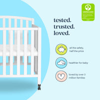 DaVinci Dylan Folding Portable 3-in-1 Mini Crib