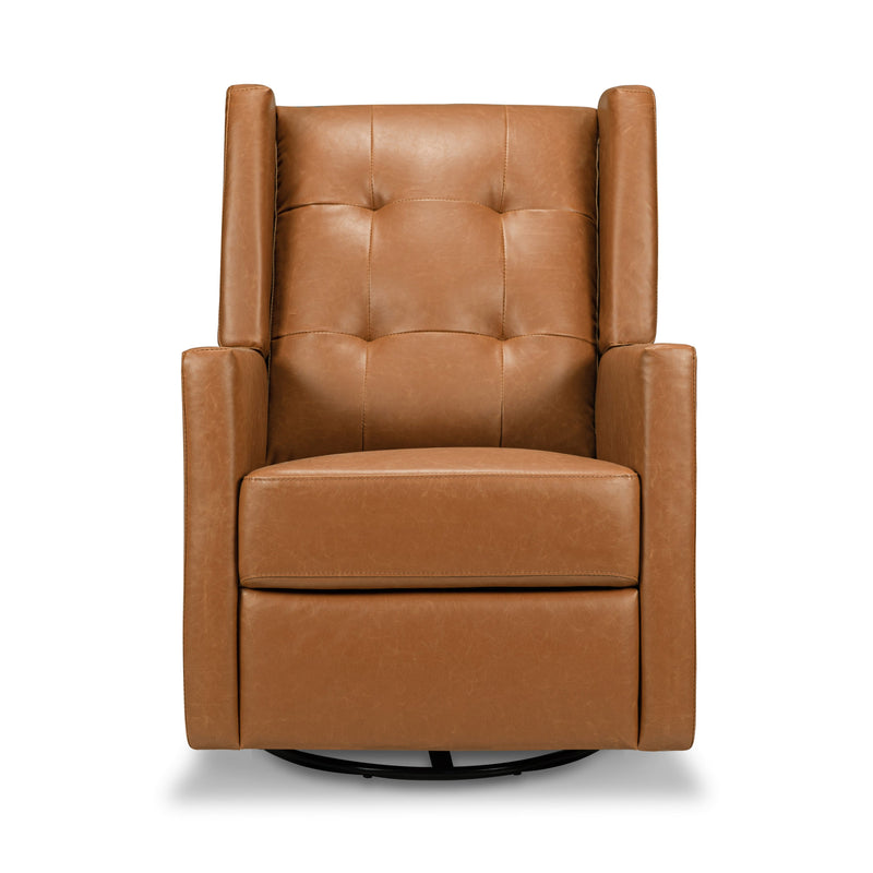 DaVinci Maddox Recliner and Swivel Glider in Vegan Leather