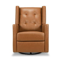 DaVinci Maddox Recliner and Swivel Glider in Vegan Leather
