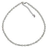 Cherished Moments - Sterling Silver Girls Pearl/Crystal Necklace for Kids - Hope