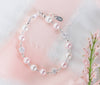 Cherished Moments Kid's Sterling Silver Pink Pearl Baby or Child's Bracelet: Medium 1-5 Years