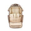 Itzy Ritzy Vanilla Latte Boss Plus Backpack Diaper Bag