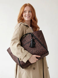 Itzy Ritzy Leopard Boss Tote™