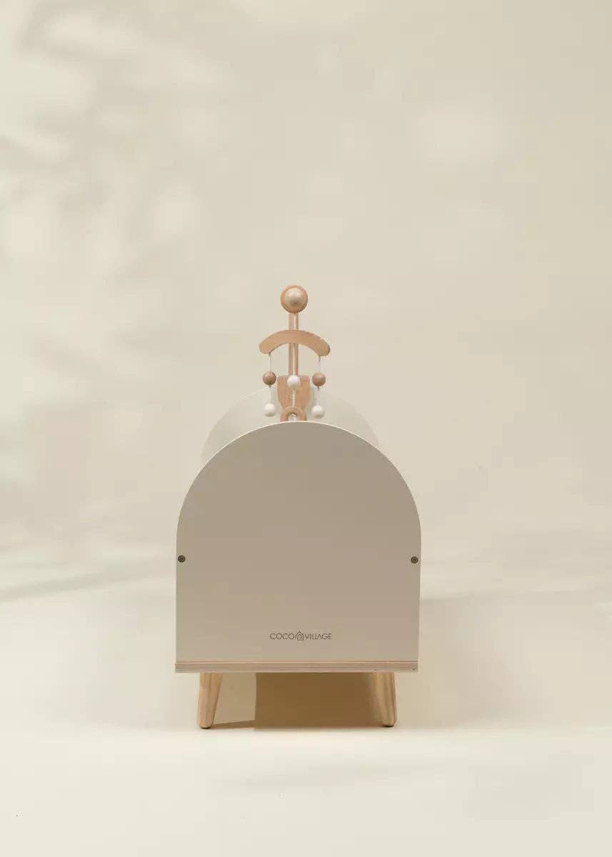 Coco Village - Wooden Dolls’ Crib & Accessories