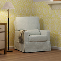 Morris & Co. x Namesake Crawford Pillowback Comfort Swivel Glider