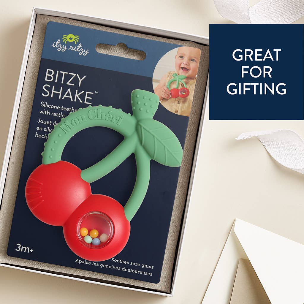 Itzy Ritzy Bitzy Shake™ Silicone Teether with Rattle