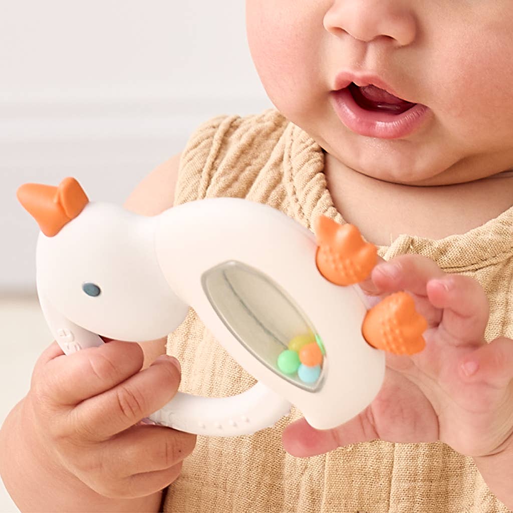 Itzy Ritzy Bitzy Shake™ Silicone Teether with Rattle