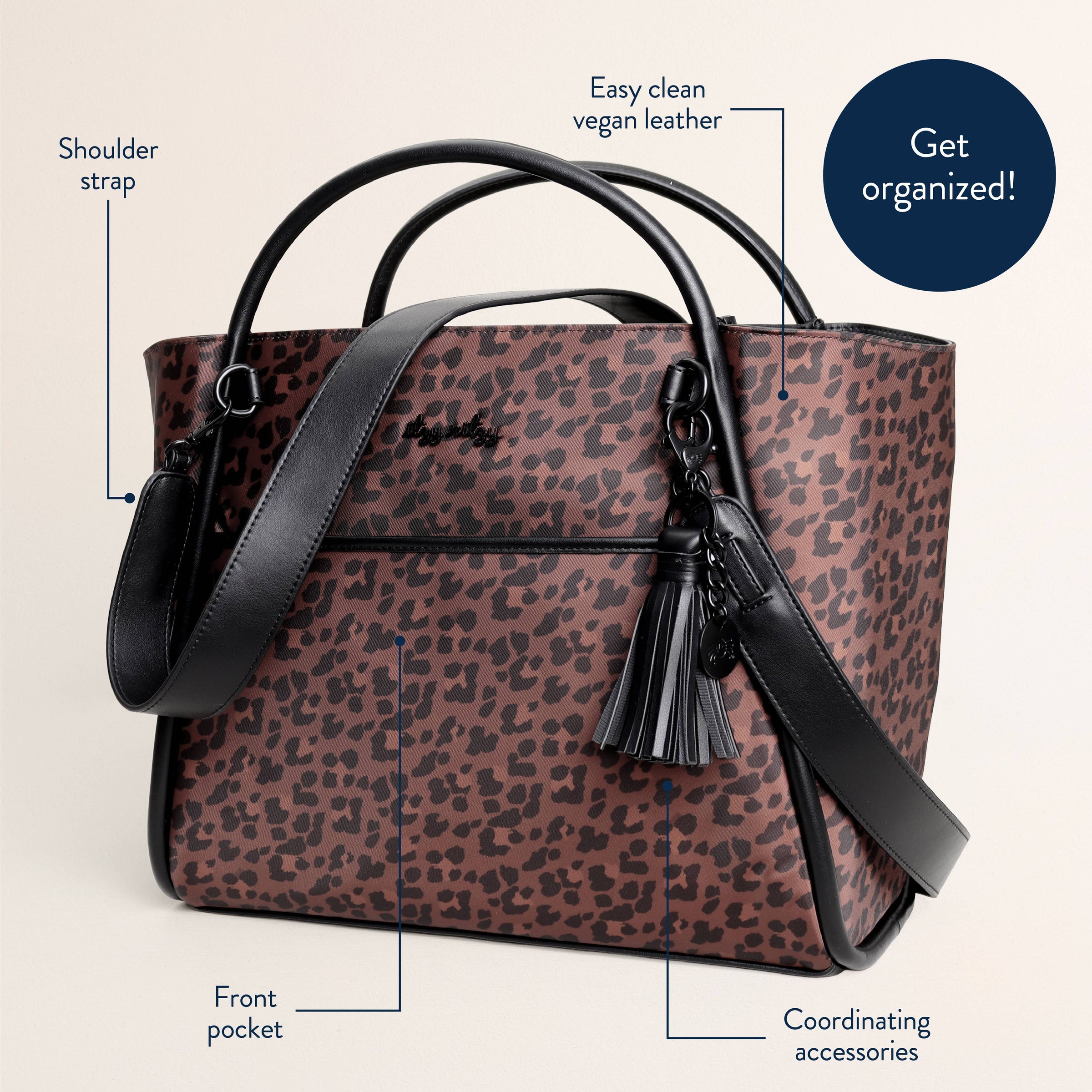 Itzy Ritzy Leopard Boss Tote™