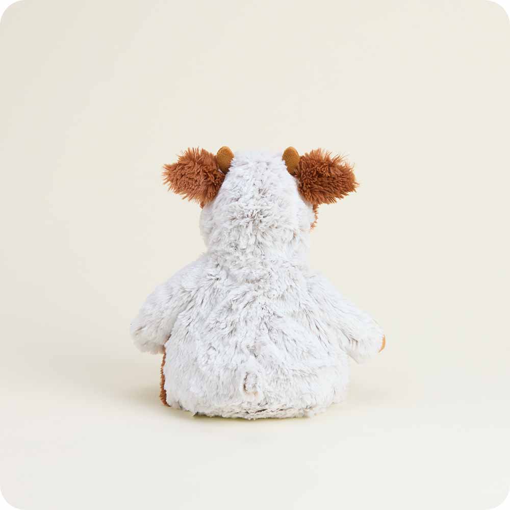 Warmies: America’s Favorite Microwave Plush Brand - Cinnamon Latte Cow Warmies