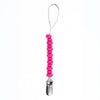 Bella Tunno Punch Pacifier Clip: Pink