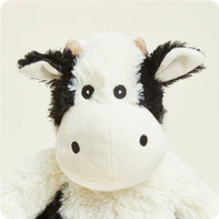 Warmies: America’s Favorite Microwave Plush Brand - Black and White Cow Warmies
