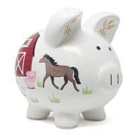 Child To Cherish® - Barnyard Large Piggy Bank