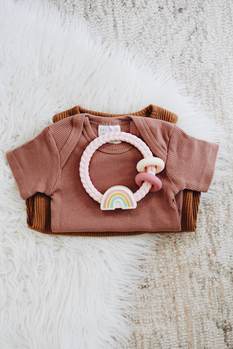 Itzy Ritzy Ritzy Rattle™ Silicone Teether Rattles