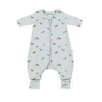 gunamuna - FW25 LONG SLEEVE FOOTIE SLEEP BAG