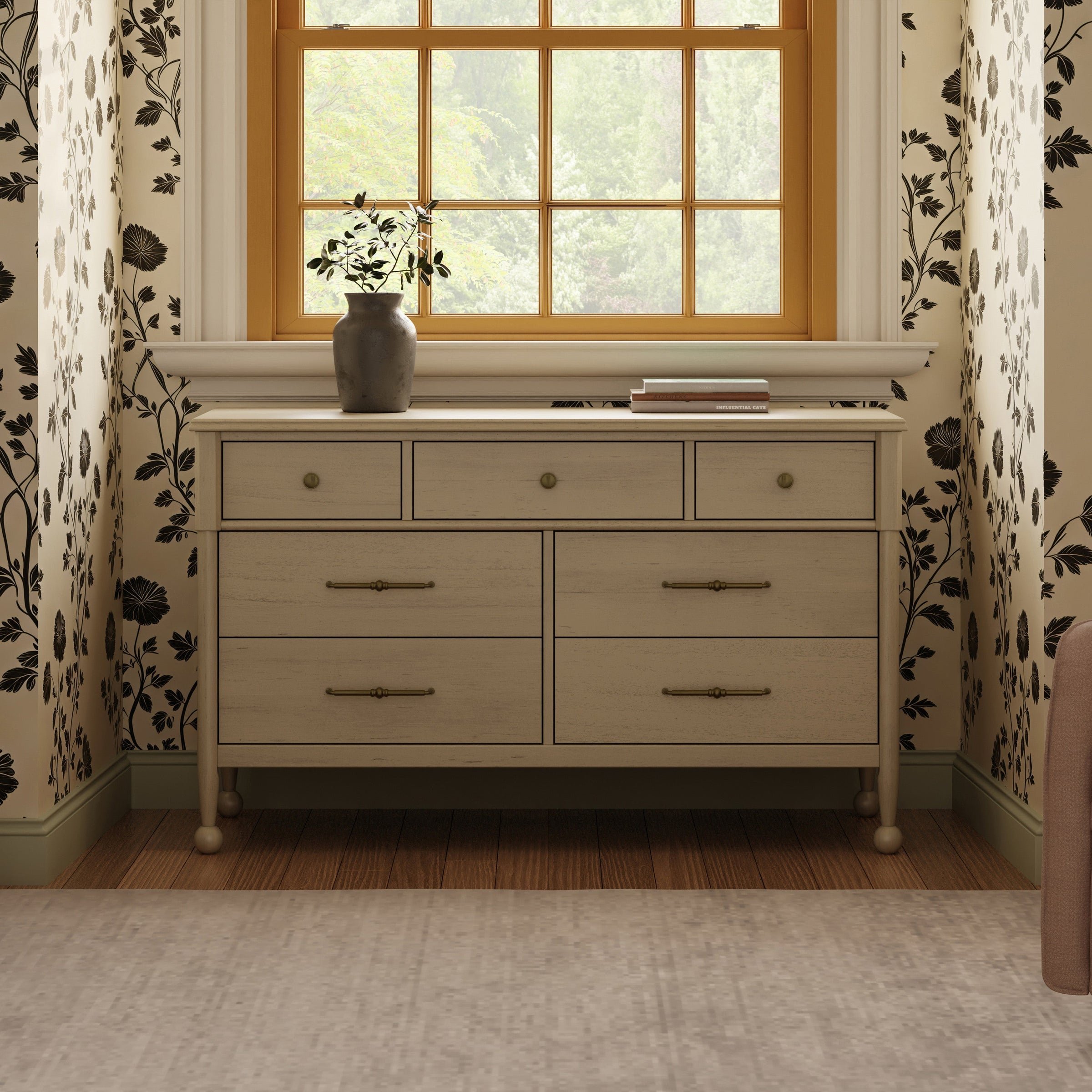 Namesake Alouette 7-Drawer Wide Dresser (56”)
