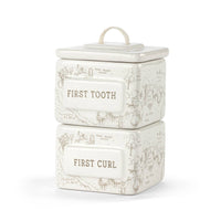 Demdaco First Tooth and Curl Keepsake Box