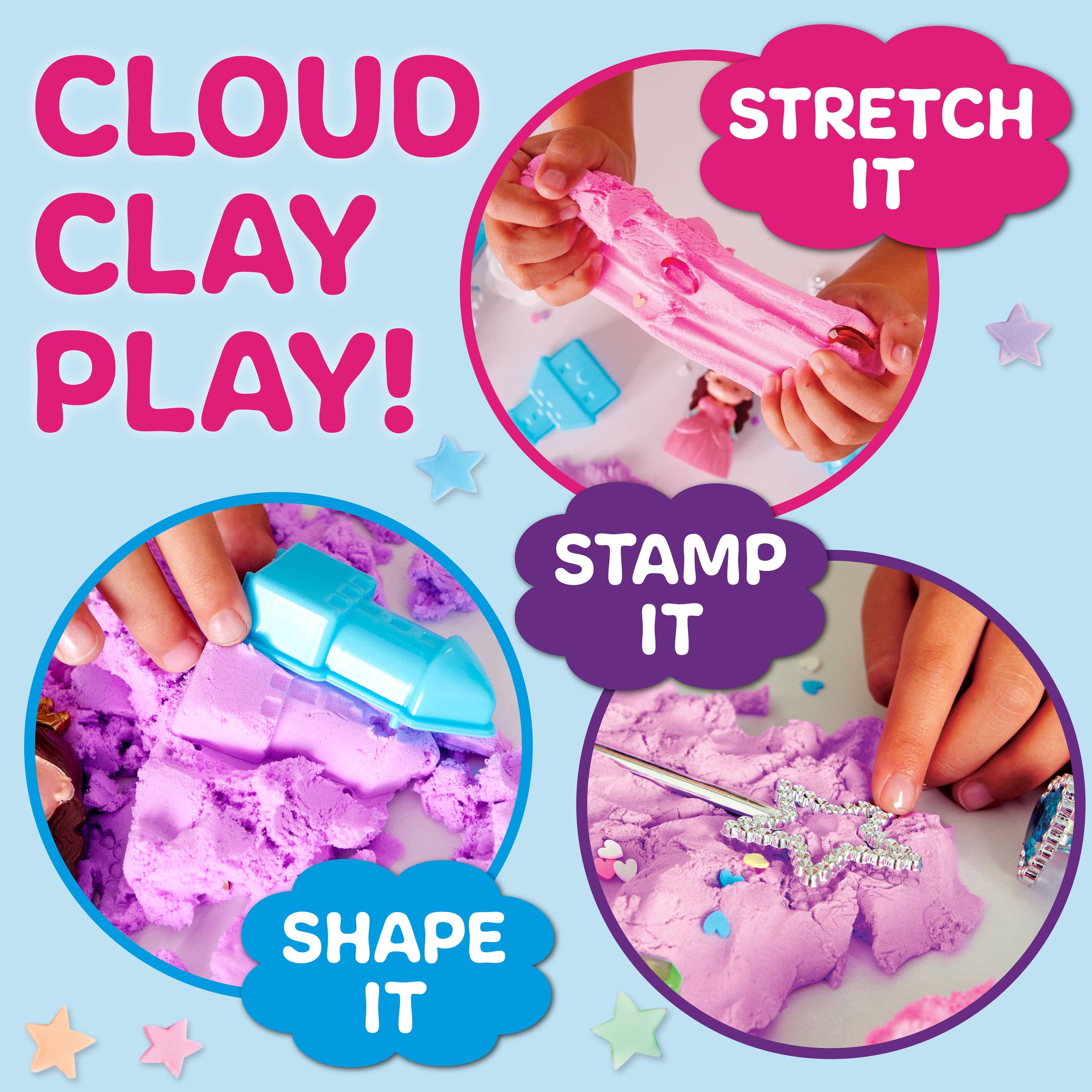 Faber-Castell / Creativity for Kids - Sensory Pack Princess On the Go Play Set for Kids