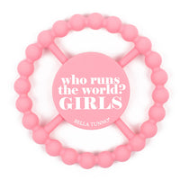 Bella Tunno Who Runs the World Happy Teether