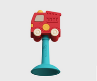 Chewbee's - Chewbee’s Fire Engine Silicone Teether Rattle