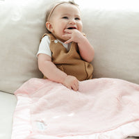 Saranoni Satin Border Receiving Blankets