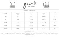 goumikids - Stay On Baby Mitts - Storm Gray