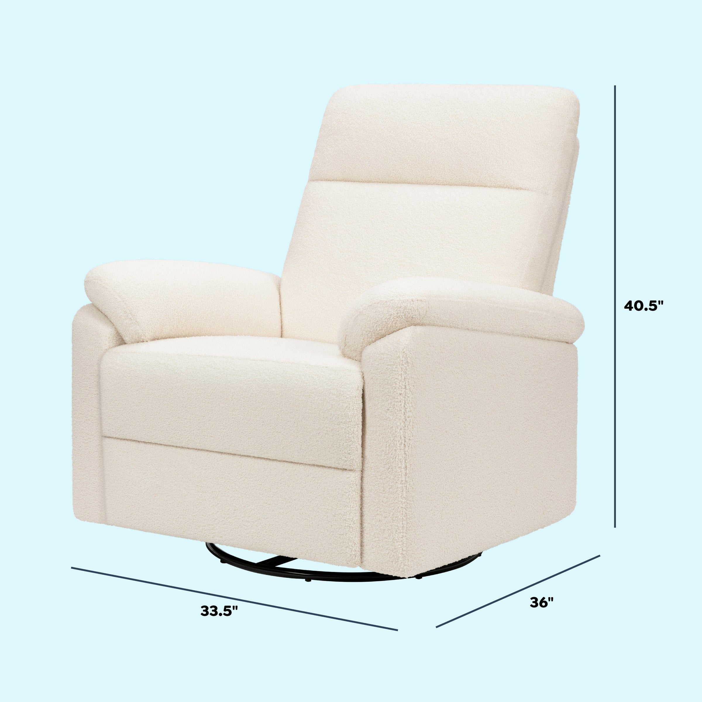 DaVinci Suzy Recliner and Swivel Glider