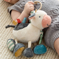 Itzy Ritzy Cow Itzy Friends Link & Love Activity Plush