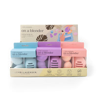 DM Merchandising - Lemon Lavender On a Blender Makeup Sponges and Case
