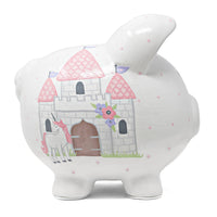 Child To Cherish® - Unicorn Castle Large Piggy Bank