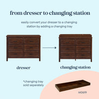 DaVinci Charlie 6-Drawer Double Dresser