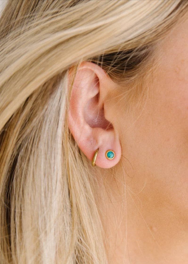 Pierced Co - Turquoise Stud