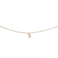 Brenda Grands Waterproof Jewelry - Waterproof Dainty Gold Initial Necklace