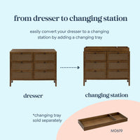 DaVinci Margot 6-Drawer Dresser