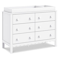 DaVinci Sammy Scallop 6-Drawer Dresser