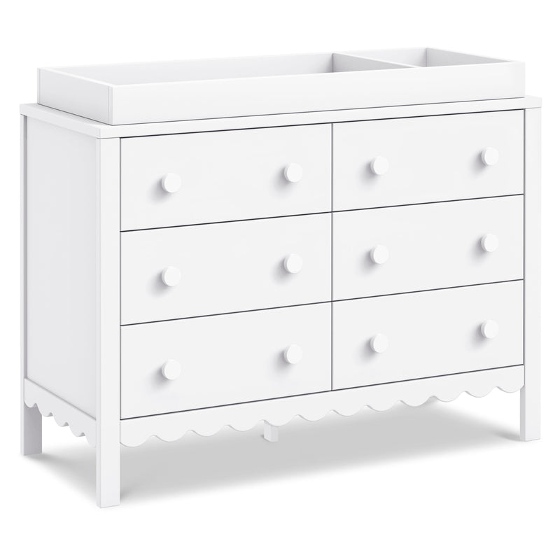 DaVinci Sammy Scallop 6-Drawer Dresser